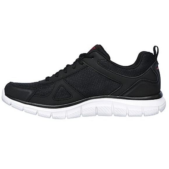 New SKECHERS Men's Black Track Scloric Running Shoes Size 11.5 - Picture 3 of 10